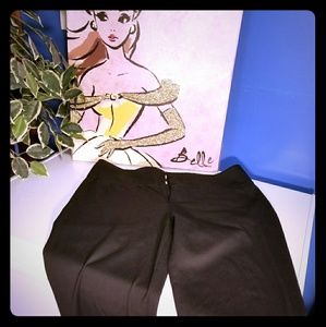 Guess straight leg black dress pants